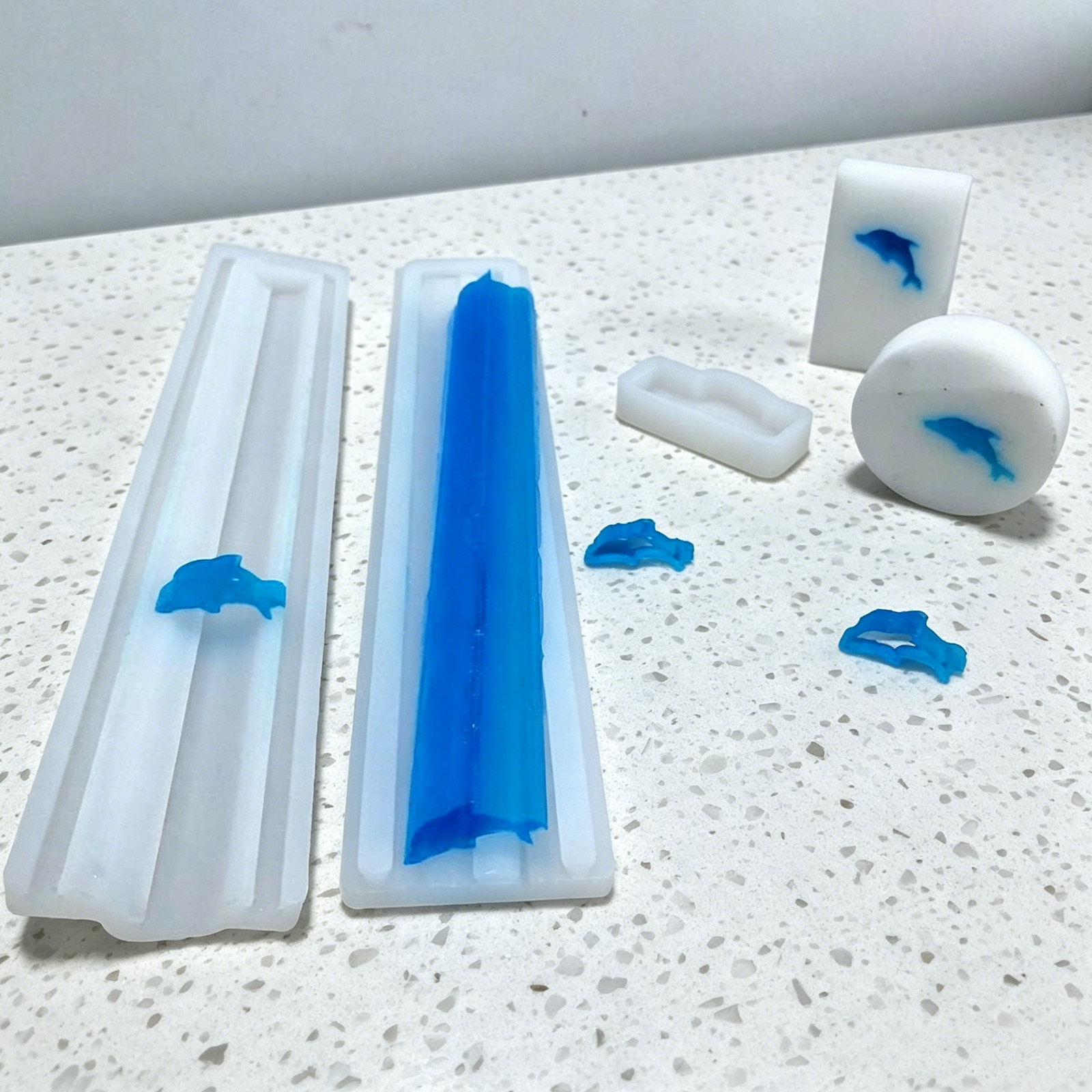 Soap Making Youtube - 1 Set Lange Röhren-Silikonform für Seifenherstellung,