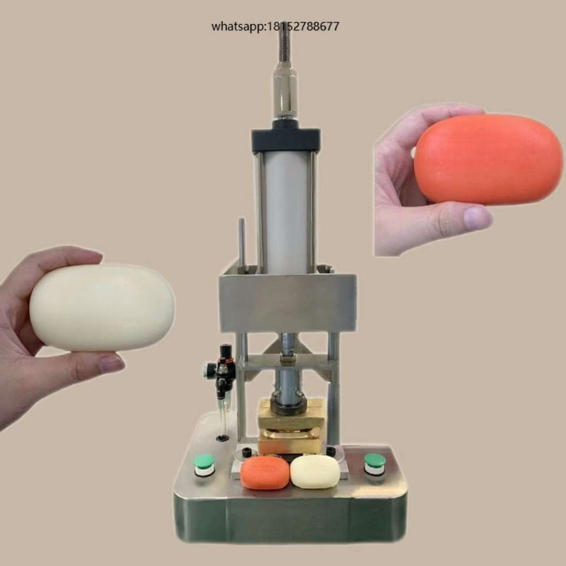 Soap Making Ins - Kleine Seifenherstellungsmaschine, Pneumatische Seifenpresse, Manuelle Seifenstanzmaschine