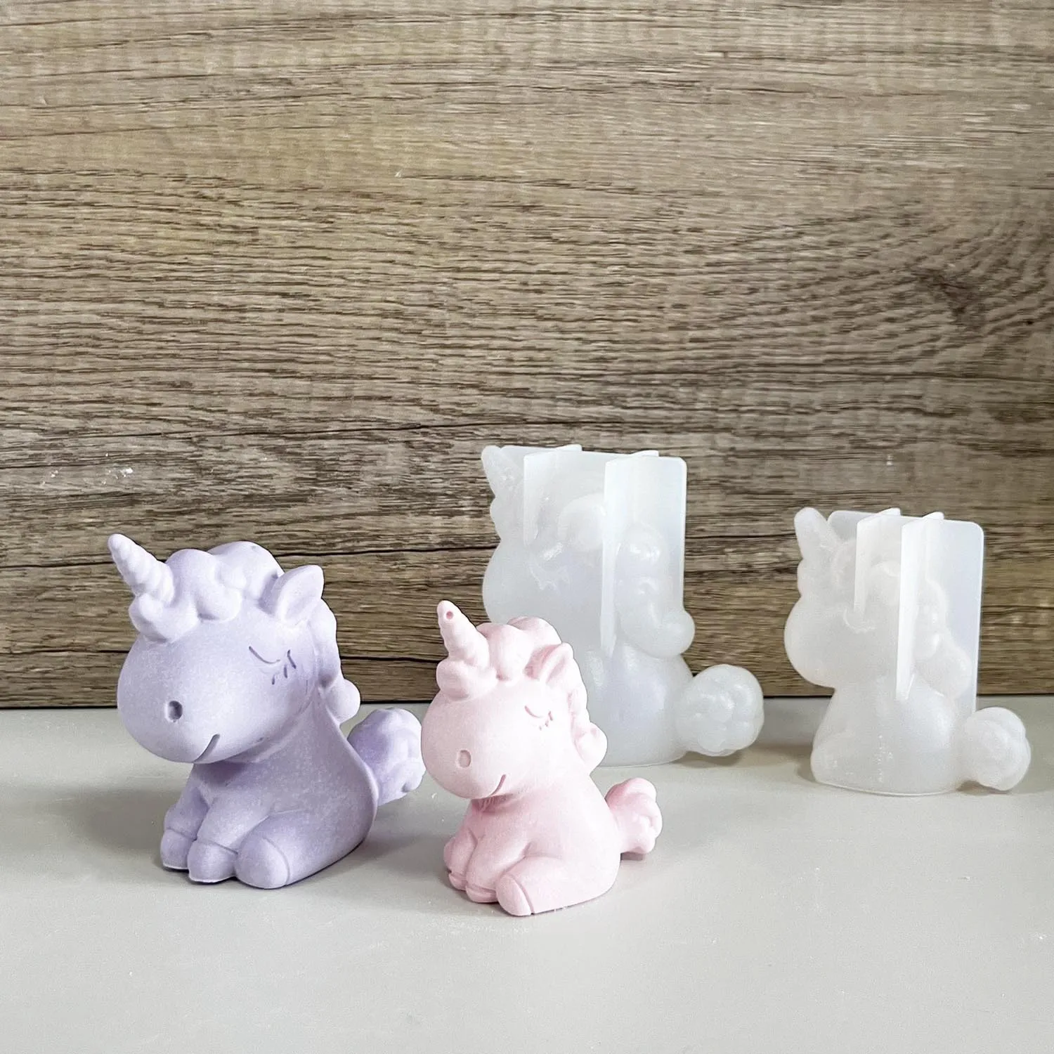 Soap Making Instructions - 3D Geometrische Silikon Einhorn Katze Hirsch