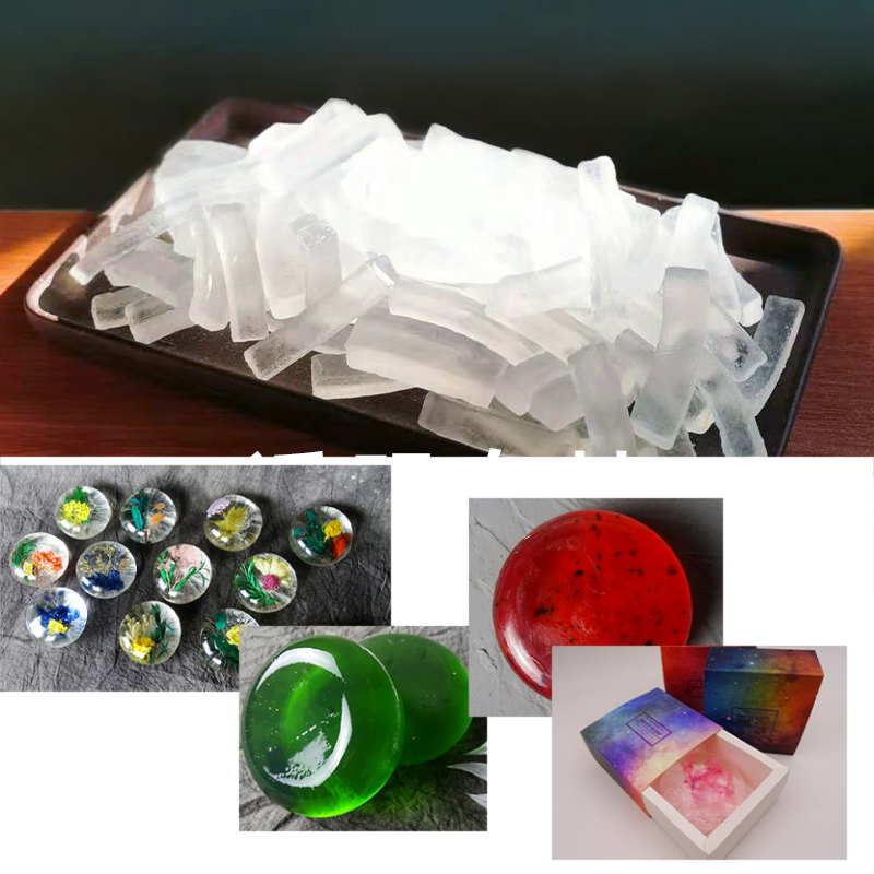Soap Making Kit Organic - DIY-Basisseife, 1 Beutel mit transparenter Seifenherstellung,