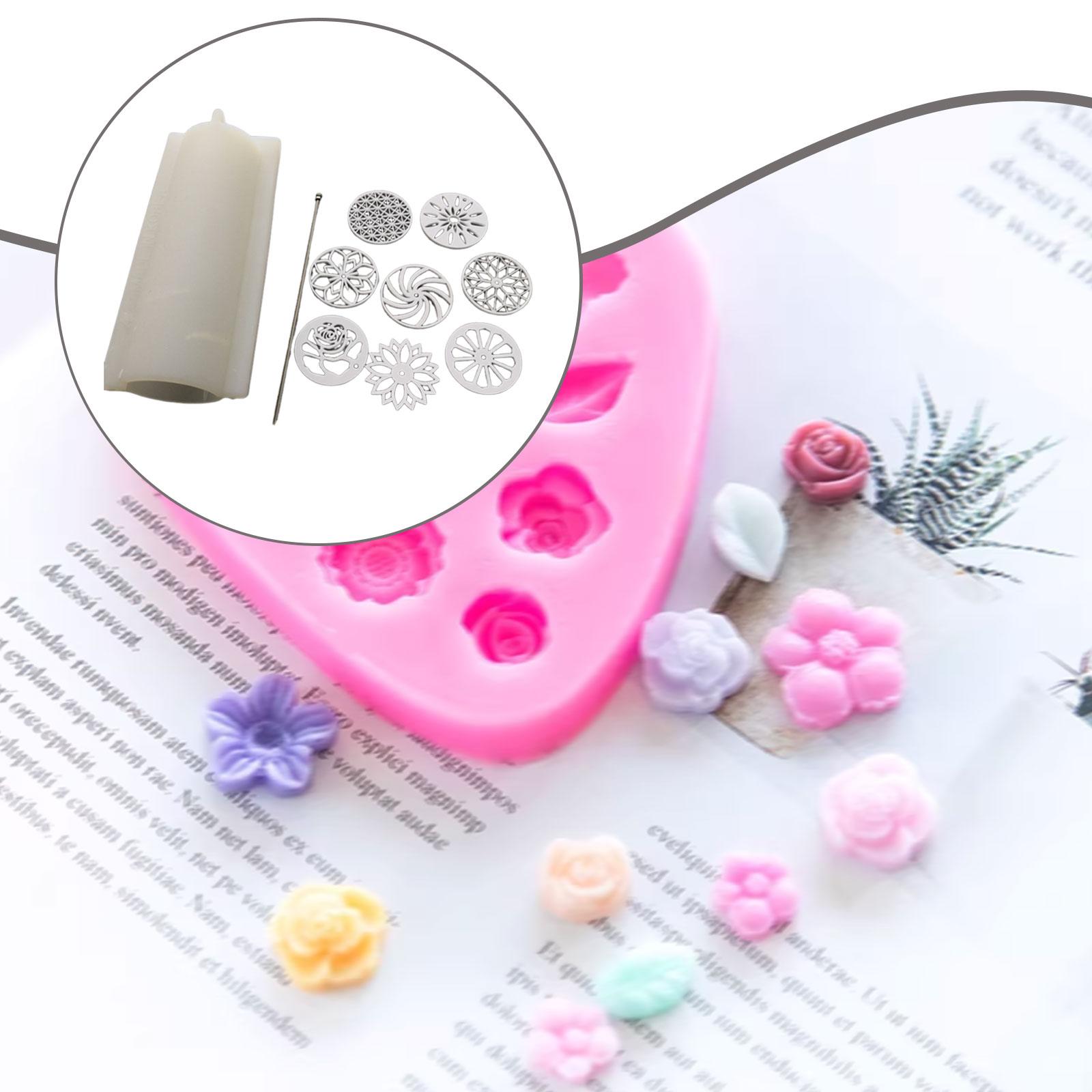 Soap Making Youtube - Silikon-Säulenform-Set mit Acryl-Vorlagen für DIY Handgemachte