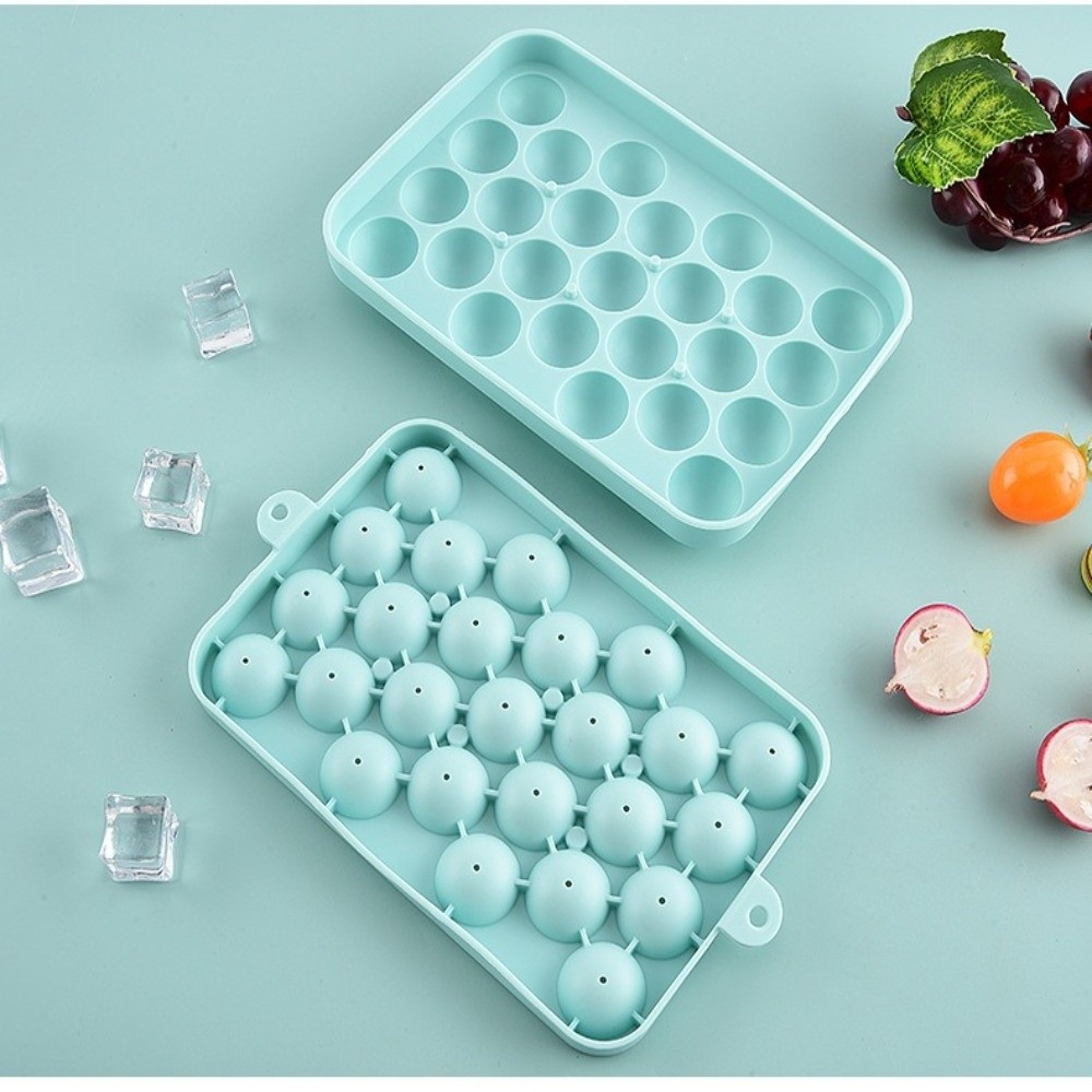 Soap Making Designs - Kreative Silikon-Traubenball-Formen mit 25 Gittern, runde