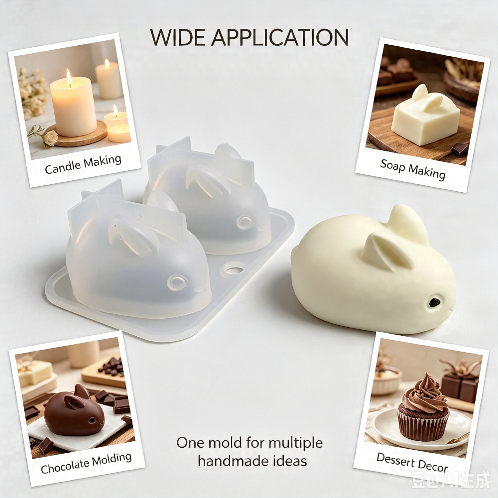 3D Mini-Hasen-Silikonform Lebe – Soap Making Instructions Bewertung und Preis