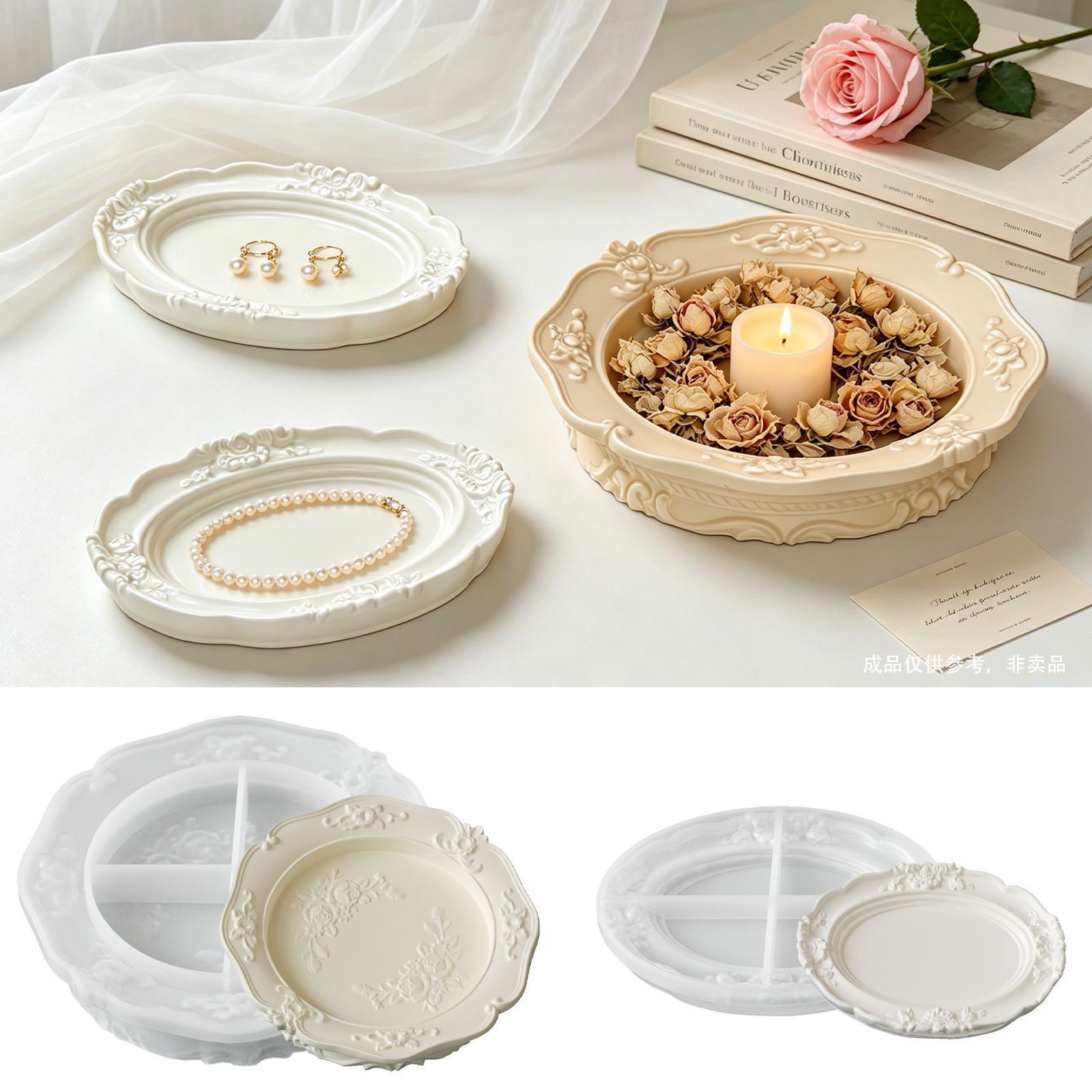 Elegante Vintage Barock-Spitze – Soap Making Designs Bewertung und Preis