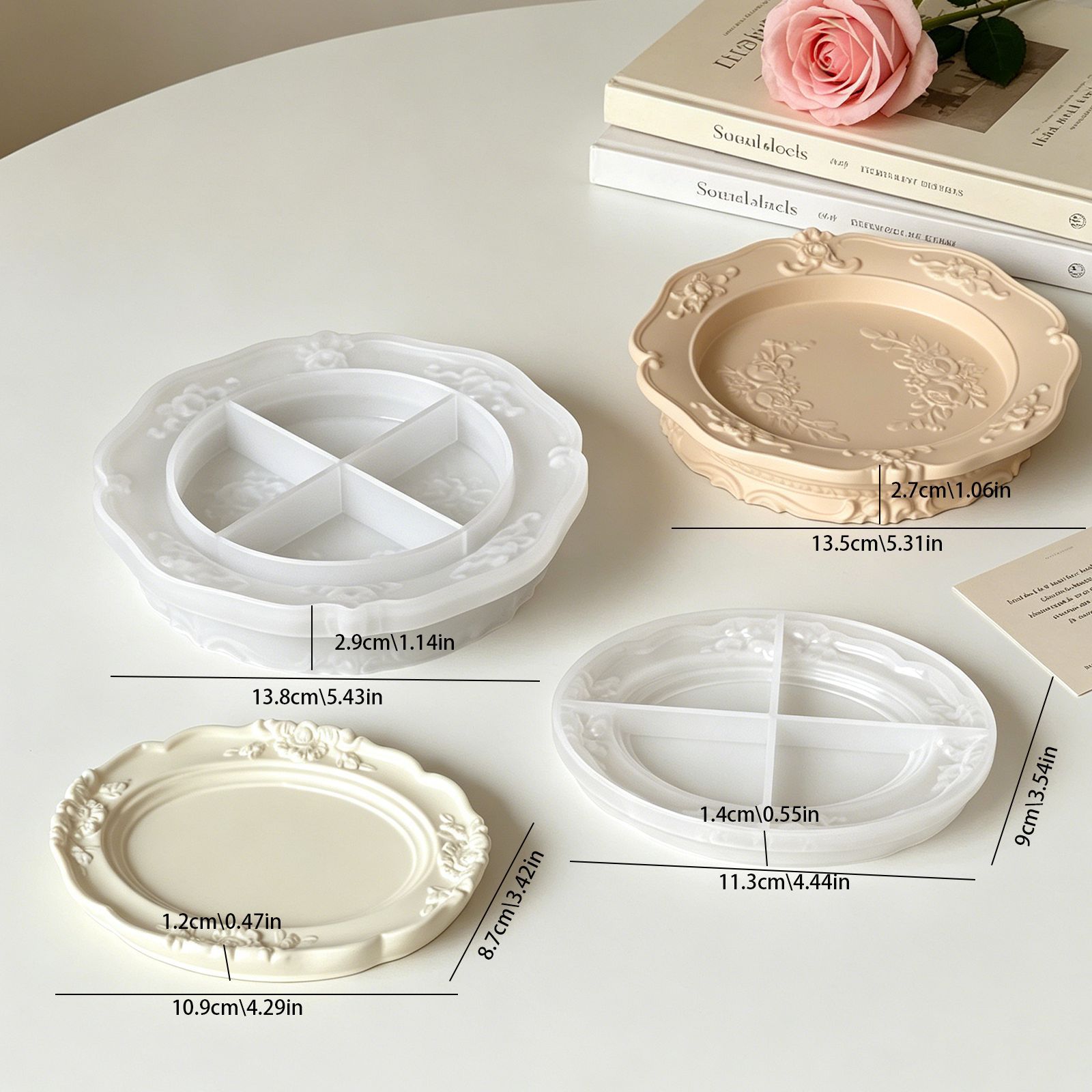 Elegante Vintage Barock-Spitze – Soap Making Designs Bewertung und Preis