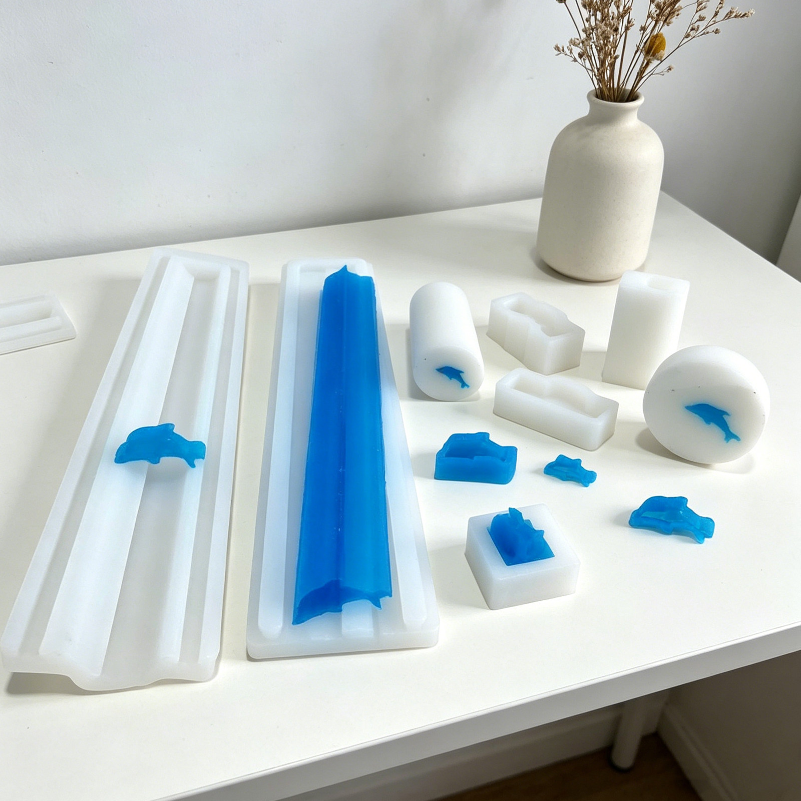 1 Set Lange Röhren-Silikonform – Soap Making Youtube Bewertung und Preis