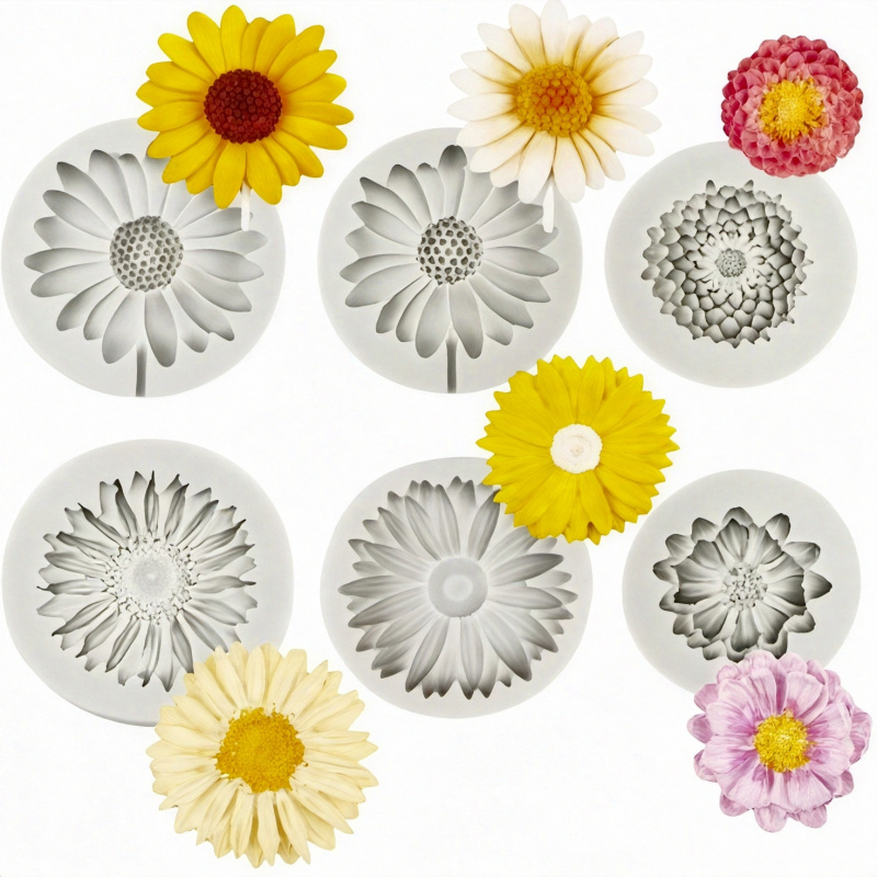 6 Stück, Sonnenblumen-Gänseblü – Soap Making Designs Bewertung und Preis