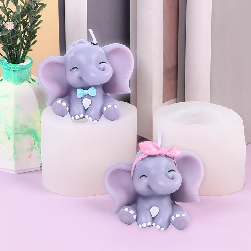 Niedliche 3D-Elefanten-Silikon – Soap Making Designs Bewertung und Preis