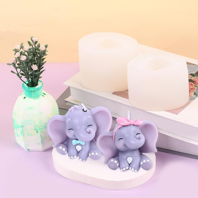 Niedliche 3D-Elefanten-Silikon – Soap Making Designs Bewertung und Preis
