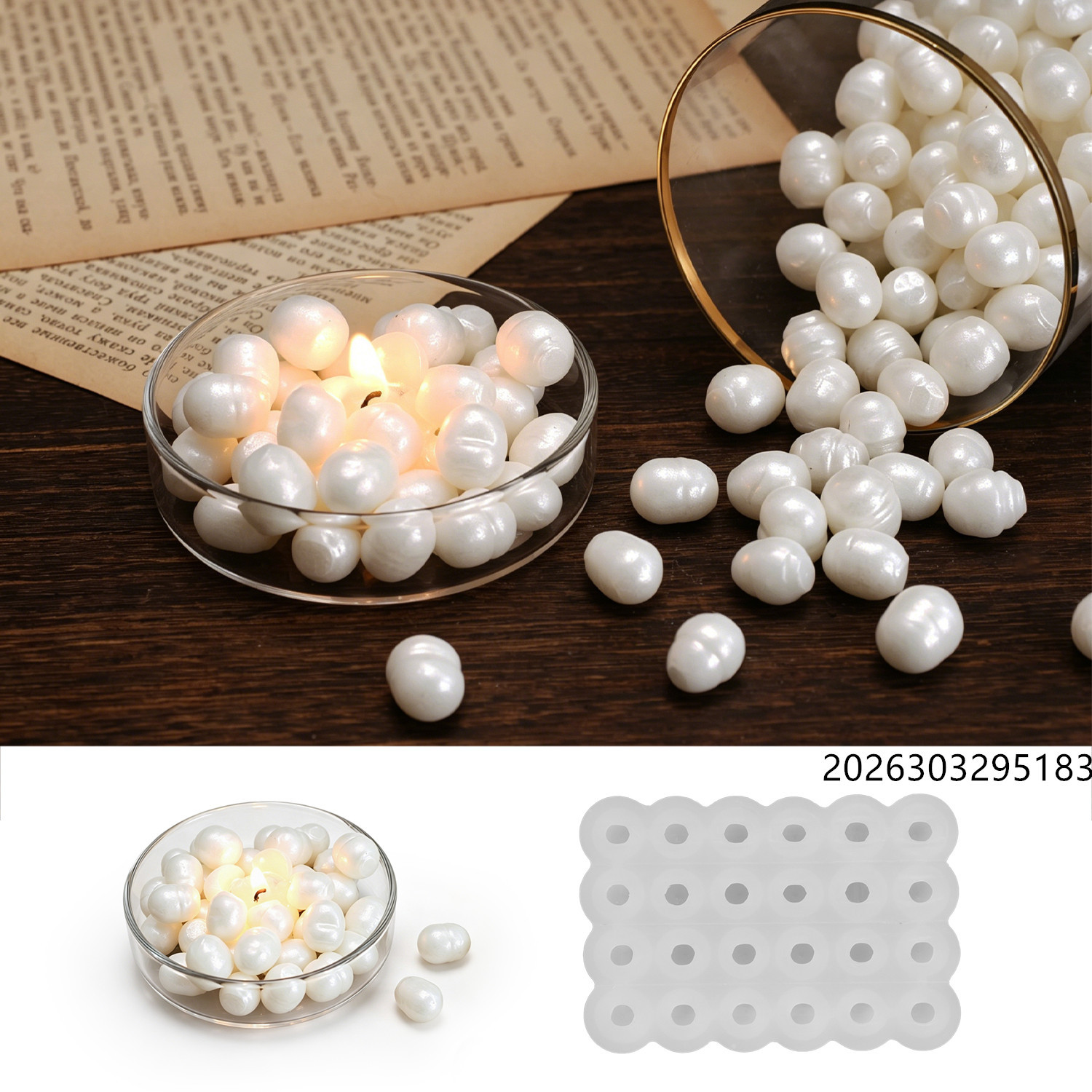 Heilende Ozeanperlen-Spiegelwa – Soap Making Designs Bewertung und Preis
