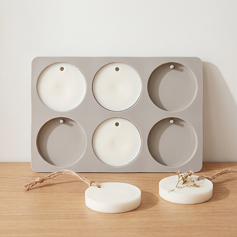 6-fach runde Silikonform für A – Soap Making Instructions Bewertung und Preis
