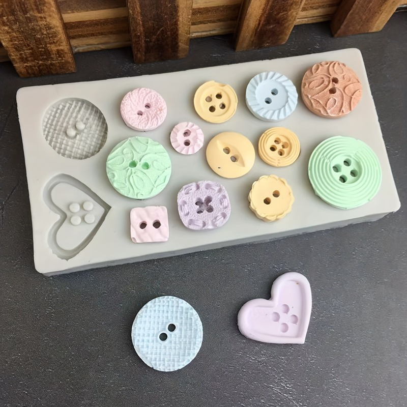 Knopfförmige Silikonform für S – Soap Making Designs Bewertung und Preis