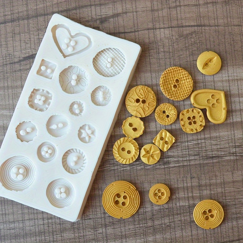 Knopfförmige Silikonform für S – Soap Making Designs Bewertung und Preis