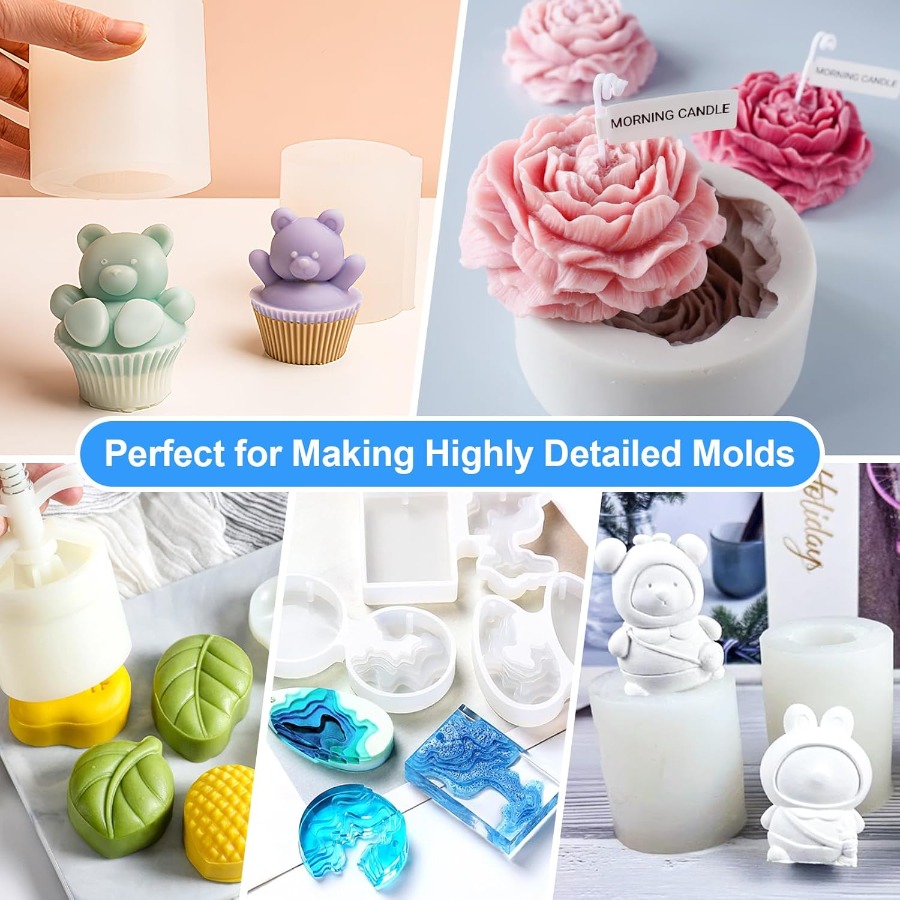 Silikonformen-Set, 38,8 oz 15A – Soap Making Designs Bewertung und Preis